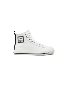 Footwear: Diesel - S-Astico Mid Cut W Shoe - Star White