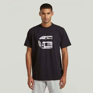 G-Star Raw - G Icon Graphic R Tee - Dark Black