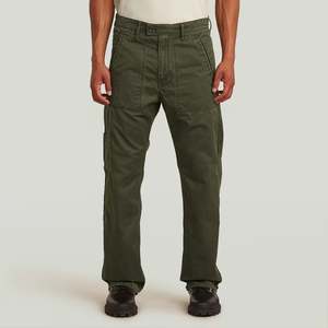 G Star Raw: G-Star Raw - Reversible Relaxed Straight Chino - Asfalt/Four Leaf Clover Cloud Camo