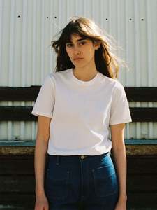 Nudie Jeans Co: Nudie - Joni Solid Tee - Offwhite