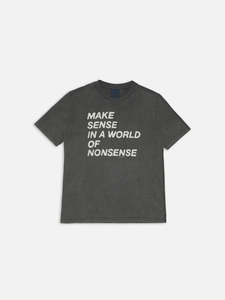 Nudie Jeans Co: Nudie - Joni Make Sense Tee - Antracite
