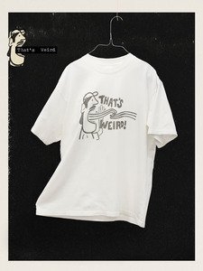 Nudie Jeans Co: Nudie - Koffe Thats Weird Tee - Chalk White