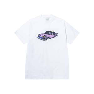 Market - Lowrider Bear Tee - White