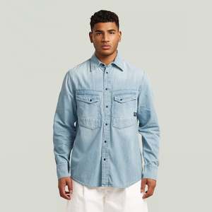 G-Star Raw - Dakota Regular LS Shirt - Vintage Mirage