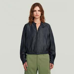 G Star Raw: G-Star Raw - Lightweight Summer Bomber Jacket - Rinsed