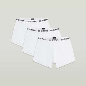 G Star Raw: G-Star Raw - Boxer Brief 3-Pack - White