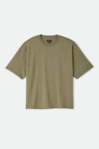 Brixton - Baseline Relaxed Tee - Olive Surplus Vintage Wash