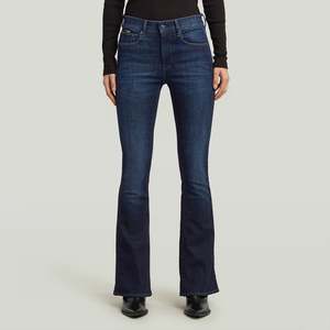 G-Star Raw - 3301 Flare Jean - Worn In New Moon