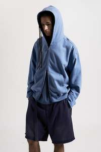 Beach Brains - Tour Zip Hood - Indigo