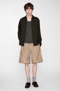 Shirts: Beach Brains - Hold LS Shirt - Green/Black Plaid
