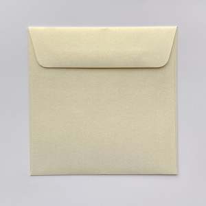Envelopes: 85mm square metallic envelopes