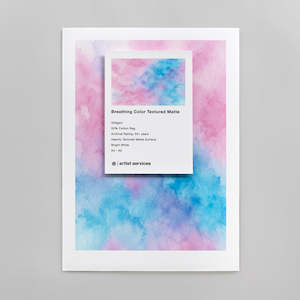 Breathing Color Textured Matte | UNFRAMED