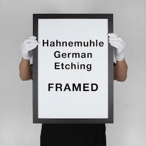 Framed Prints: Hahnemuhle German Etching | FRAMED