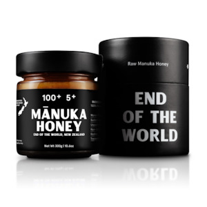 Manuka Honey: MGO 100+ Raw New Zealand Mānuka Honey Glass Jar