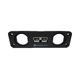 Panel Mount 50A Anderson Plug Holder and 2 Socket Holes - Dometic Mobile Power (Enerdrive)