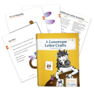 All About Reading: Lowercase Letter Crafts Book