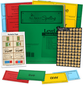 All About Spelling: AAS Level 2 Black & White Edition Student Packet