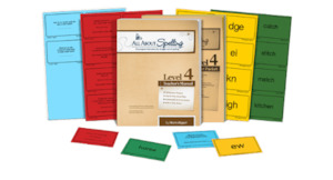 All About Spelling: AAS Level 4 Black & White Edition Materials