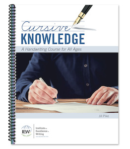 Institute Of Excellence In Writing Iew: Cursive Knowledge