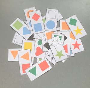 Downloadables: Shape & Colour Dominoes