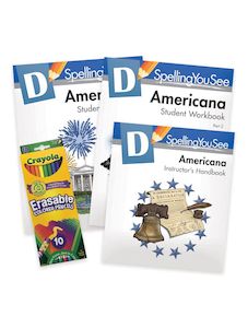 Spelling You See: Americana: Spelling You See Level D