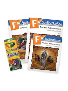 Ancient Achievements: Spelling You See Level F 1st Edition