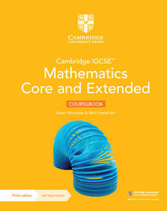 Cambridge IGCSE™ Mathematics Core and Extended