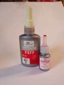 Anaerobic: 7277 High Strength Threadlock Red