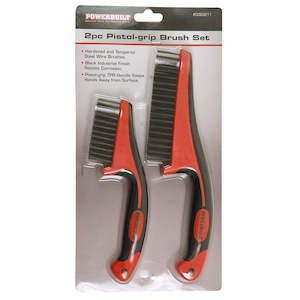 2pc Pistol-Grip Brush Set