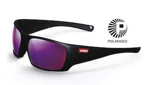 Safety Glasses: Esko Destination Spec, Lilac Mirror