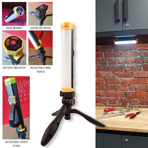 LED Rechargeable Work Light, Incl Work Light, Tripod & USB cable