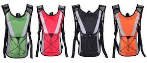 Hydration Backpack: Caution Hydration Backpack - 2L - OR