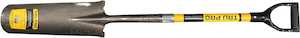 Gardening Tools: Truper Draining Spade with Fibreglass Handle 400mm