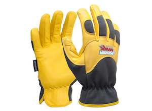 Safety Equipment: Powermaxx Rigger Premium Cowgrain Glove, Size X-Large