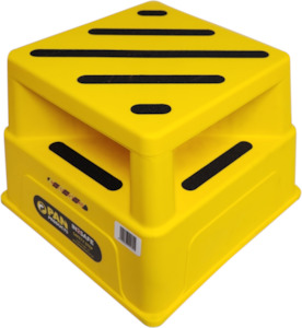 Safety Equipment: Safety Step Stool - Yellow
