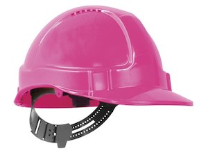 Safety Equipment: Tuff-Nut Pinlock Hard Hat, Pink