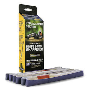 Sanding Polishing: WS Belt Pack 6pc Silicon Carbide 6K G Grey WSKTS & WSKTS-KO