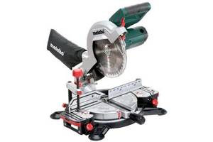 Power Saws: Metabo 1350W 216mm Compound Mitre Saw