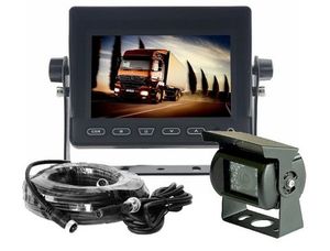 Automotive 1: Mongoose 5" Rear View System With Lead & Camera - 3 Camera Input