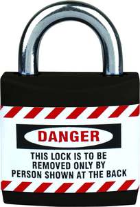 Clearance - IN2SAFE Economy Short Shackle Steel Padlock