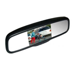 Automotive 1: Mongoose 5" Clip-On Mirror Monitor Universal