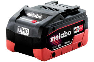 Metabo 18V 8.0Ah LiHD Battery