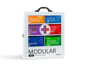 First Aid Kits: Help-It Modular Hub First Aid Station