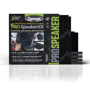 Dynamat Pro Speaker Kit (457mm X 457mm X 5mm) - 2 Sheet Pack (0.84 Sq Metre Coverage)