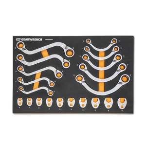 Gearwrench® 20Pc Specialty Ratcheting Metric Wrench Set in EVA Tray