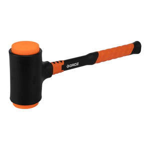 Hammers Bars: Groz Deadblow Hammer 45oz with Polyurethane Head