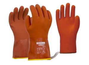 Safety Equipment: Towa Orange Thermal PVC Glove
