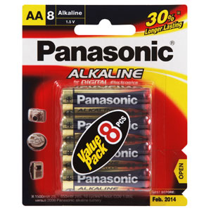 Panasonic AA Battery Alkaline