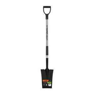 Gardening Tools: Truper Contractor Spade with Steel Handle & Poly Dee 100147