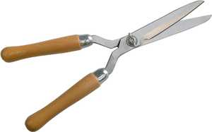 Gardening Tools: Freund Hedge Shear Topiary Forged Blade Wood Handles 150mm